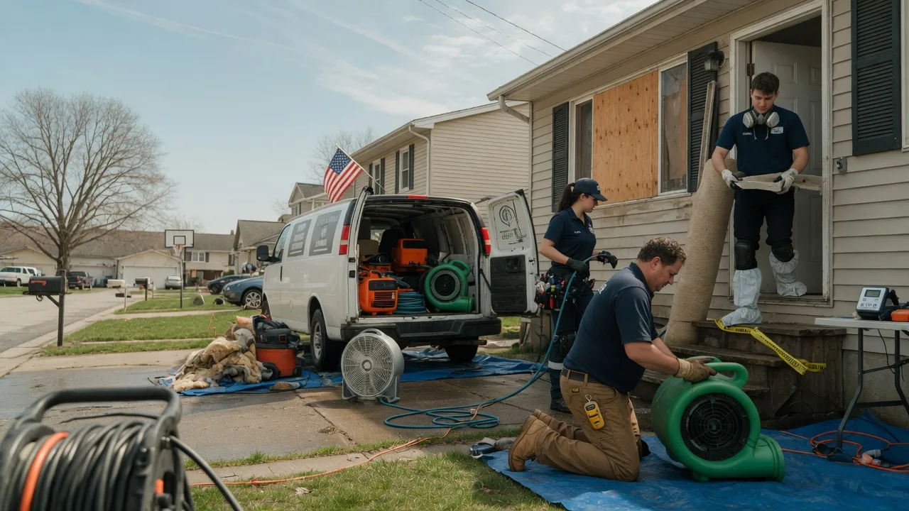 Water Damage Restoration in Maybee, MI near me